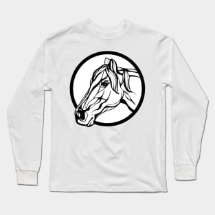 Sharpie Horses: Surf Long Sleeve T-Shirt